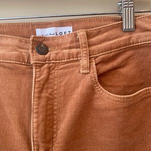 Ann Taylor Loft Corduroy Pants